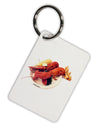 Lobster Plate Aluminum Keyring Tag-Keyring-TooLoud-White-Davson Sales