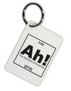 Ah the Element of Surprise Funny Science Aluminum Keyring Tag by TooLoud-Keyring-TooLoud-Davson Sales