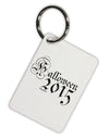 Halloween Current Year Script Distressed Aluminum Keyring Tag-Keyring-TooLoud-White-Davson Sales