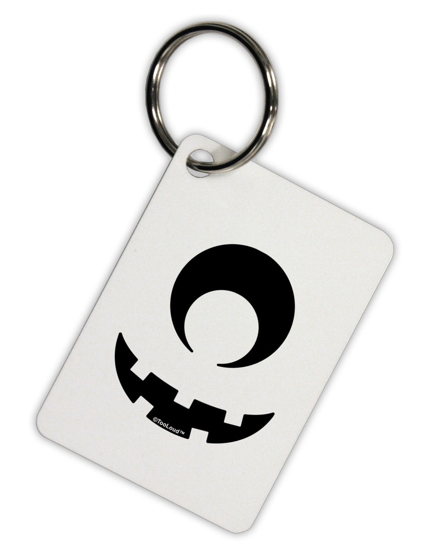 Cyclops Jack-o-Lantern Aluminum Keyring Tag-Keyring-TooLoud-White-Davson Sales