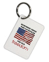 Remember - Veterans Aluminum Keyring Tag-Keyring-TooLoud-White-Davson Sales