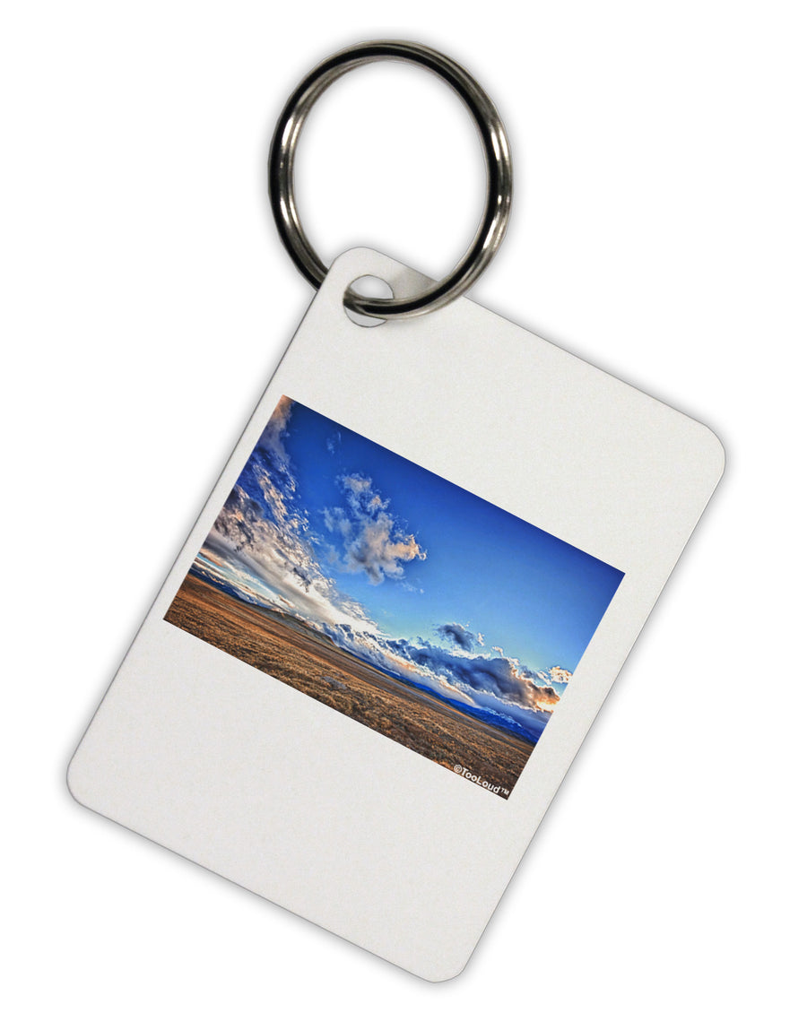 Garden of the Gods Colorado Aluminum Keyring Tag-Keyring-TooLoud-White-Davson Sales