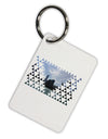 Chicago Triangles Aluminum Keyring Tag-Keyring-TooLoud-White-Davson Sales