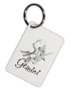 Gemini Constellation Aluminum Keyring Tag-Keyring-TooLoud-White-Davson Sales