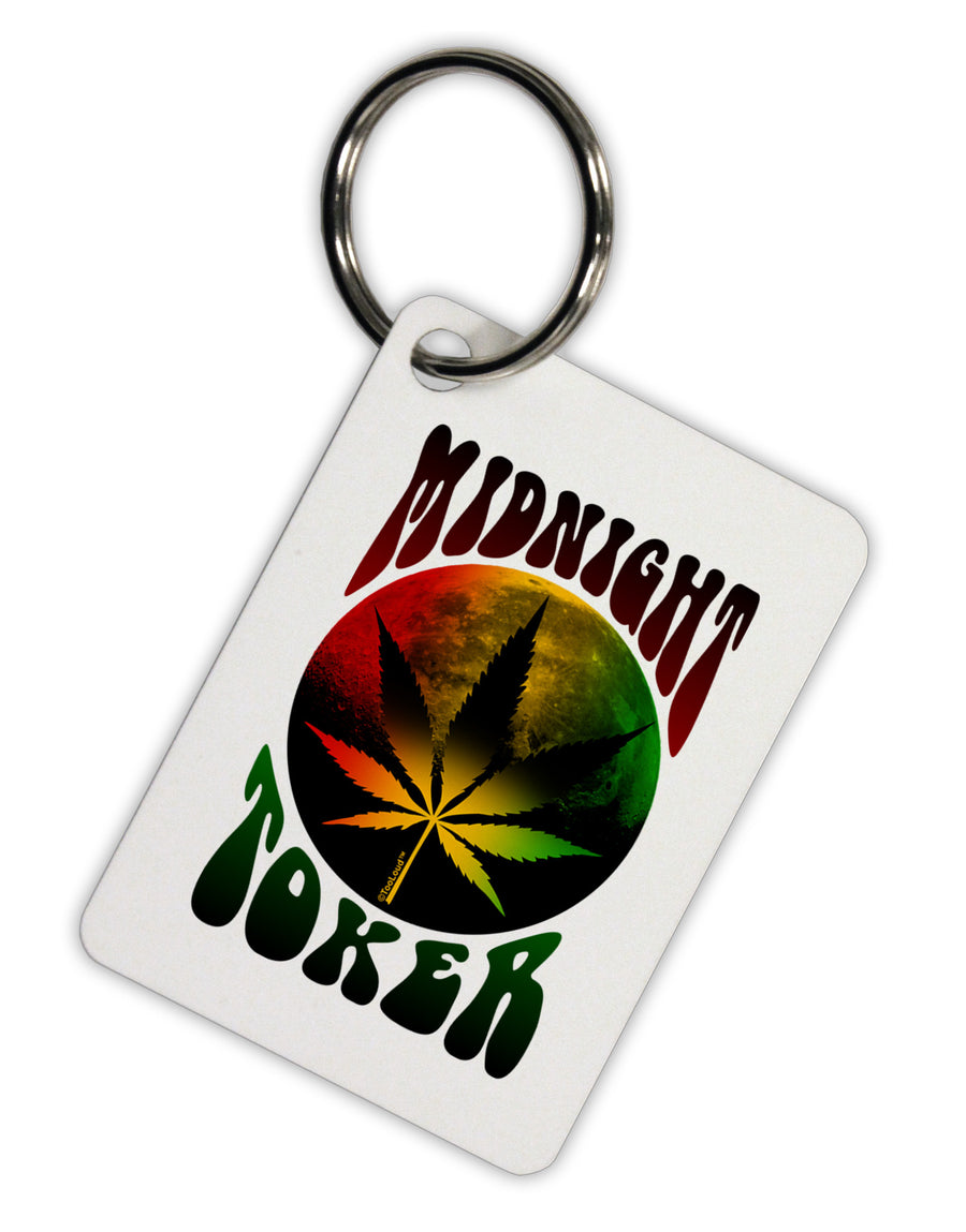 Midnight Toker Marijuana Aluminum Keyring Tag-Keyring-TooLoud-White-Davson Sales