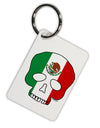 Skull Flag Mexico Aluminum Keyring Tag-Keyring-TooLoud-Davson Sales
