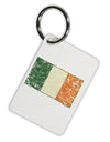 Distressed Irish Flag - Flag of Ireland Aluminum Keyring Tag-Keyring-TooLoud-White-Davson Sales