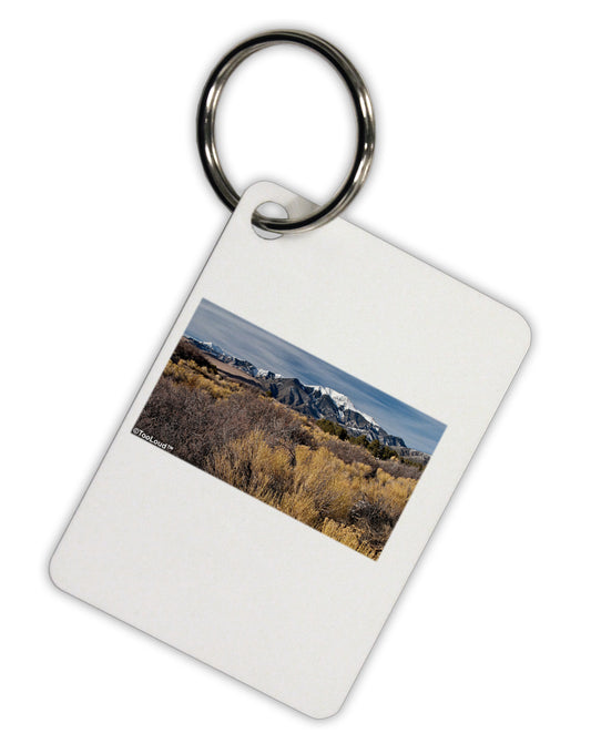Mountain Forest Park Aluminum Keyring Tag by TooLoud-Keyring-TooLoud-White-Davson Sales