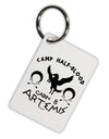 Camp Half Blood Cabin 8 Artemis Aluminum Keyring Tag by TooLoud-Keyring-TooLoud-White-Davson Sales