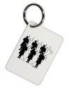 Eleven Pipers Piping Aluminum Keyring Tag-Keyring-TooLoud-White-Davson Sales