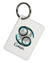 Cancer Symbol Aluminum Keyring Tag-Keyring-TooLoud-White-Davson Sales