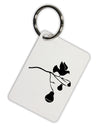 Partridge In A Pear Tree Aluminum Keyring Tag-Keyring-TooLoud-White-Davson Sales