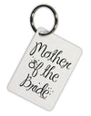 Mother of the Bride - Diamond Aluminum Keyring Tag-Keyring-TooLoud-White-Davson Sales