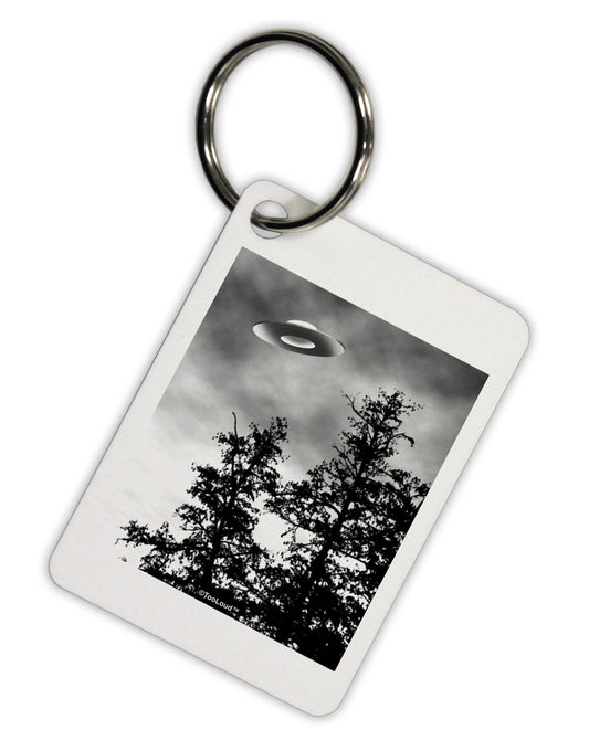 UFO Sighting - Extraterrestrial Aluminum Keyring Tag by TooLoud-Keyring-TooLoud-White-Davson Sales