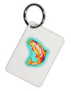 Rainbow Trout WaterColor Aluminum Keyring Tag-Keyring-TooLoud-White-Davson Sales