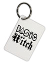 Basic Witch Aluminum Keyring Tag-Keyring-TooLoud-White-Davson Sales
