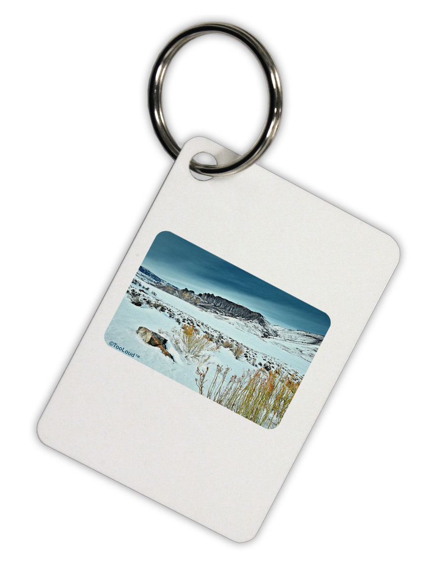 CO Snow Scene Aluminum Keyring Tag-Keyring-TooLoud-White-Davson Sales