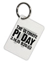 The Ultimate Pi Day Text Aluminum Keyring Tag by TooLoud-Keyring-TooLoud-White-Davson Sales