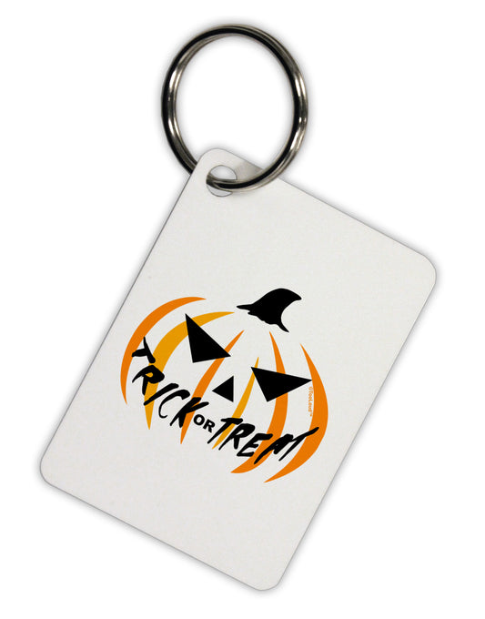 Trick or Treat Jack Aluminum Keyring Tag-Keyring-TooLoud-White-Davson Sales