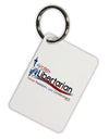 Libertarian Slogan Aluminum Keyring Tag-Keyring-TooLoud-White-Davson Sales