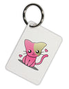 Kawaii Kitty Aluminum Keyring Tag-Keyring-TooLoud-White-Davson Sales