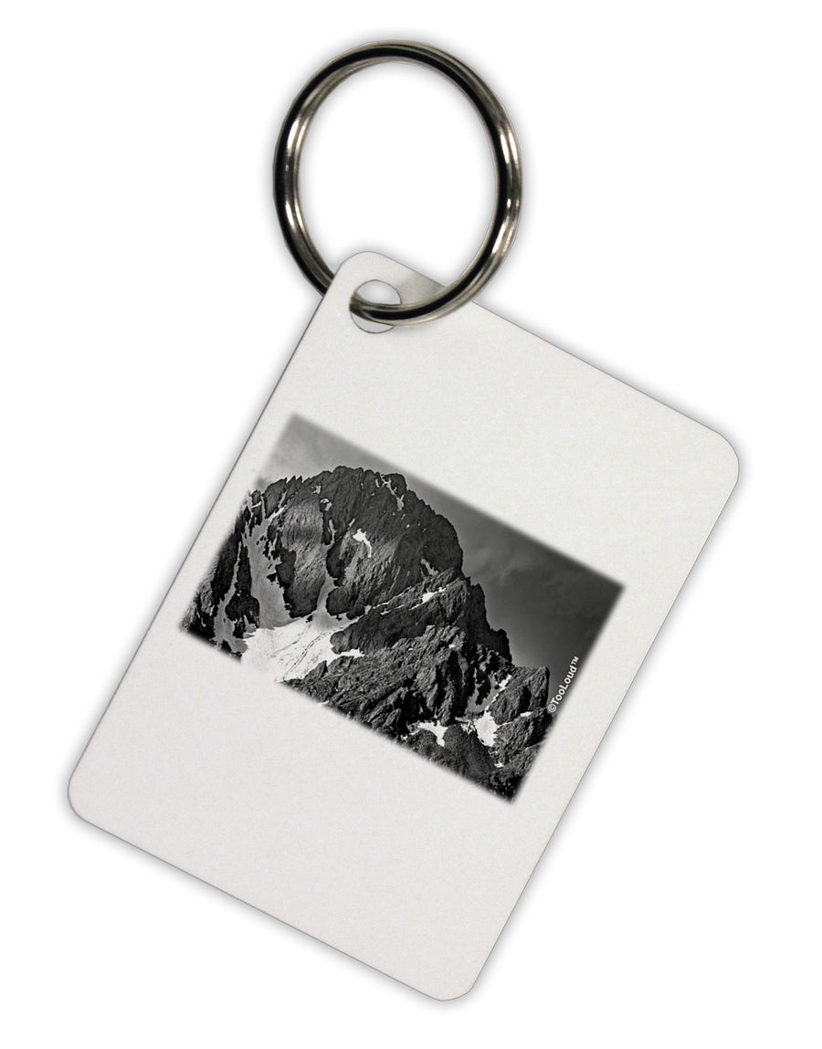 San Juan Mountain Range 2 Aluminum Keyring Tag-Keyring-TooLoud-White-Davson Sales