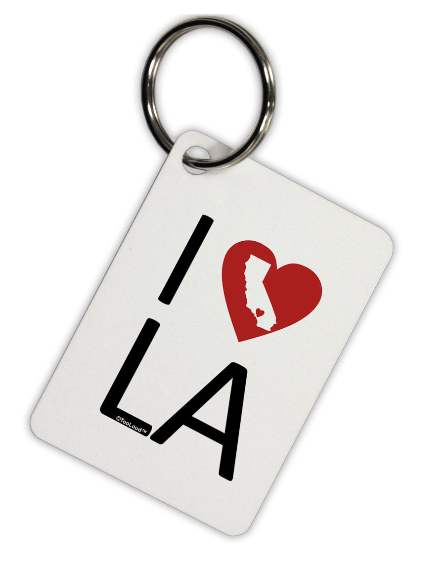 I Heart Los Angeles Aluminum Keyring Tag-Keyring-TooLoud-Davson Sales