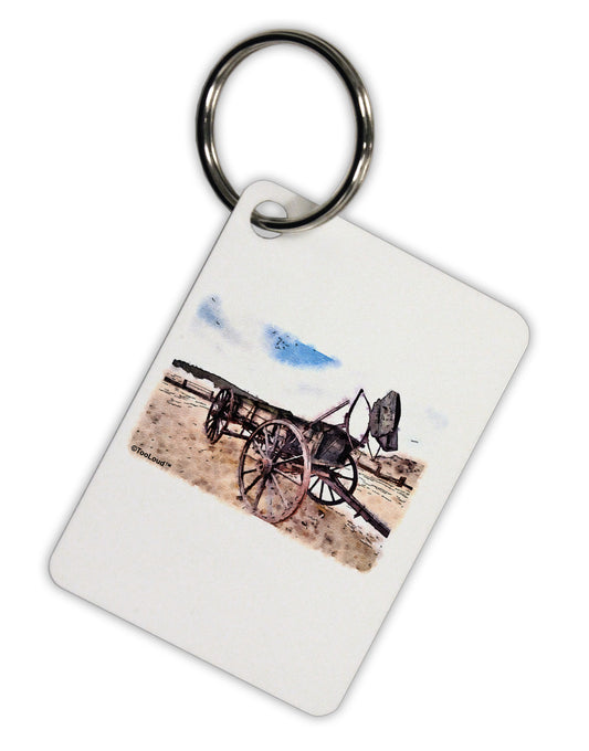 Antique Vehicle Aluminum Keyring Tag-Keyring-TooLoud-White-Davson Sales