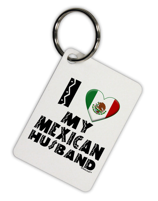 I Heart My Mexican Husband Aluminum Keyring Tag by TooLoud-Keyring-TooLoud-White-Davson Sales