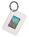 CO Cliffside Tree Text Aluminum Keyring Tag-Keyring-TooLoud-White-Davson Sales