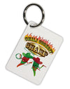 Cowboy Chili Cookoff Champ Aluminum Keyring Tag-Keyring-TooLoud-White-Davson Sales