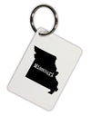 Missouri - United States Shape Aluminum Keyring Tag-Keyring-TooLoud-White-Davson Sales