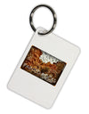 Colorado Painted Rocks Text Aluminum Keyring Tag-Keyring-TooLoud-White-Davson Sales