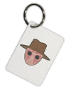 Cute Lil Monster 2 Aluminum Keyring Tag-Keyring-TooLoud-White-Davson Sales