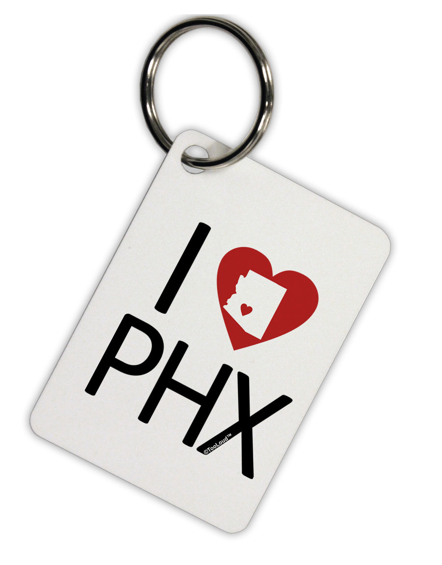 I Heart Phoenix Aluminum Keyring Tag-Keyring-TooLoud-Davson Sales