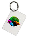 Moon Dream Hallucination Aluminum Keyring Tag-Keyring-TooLoud-White-Davson Sales