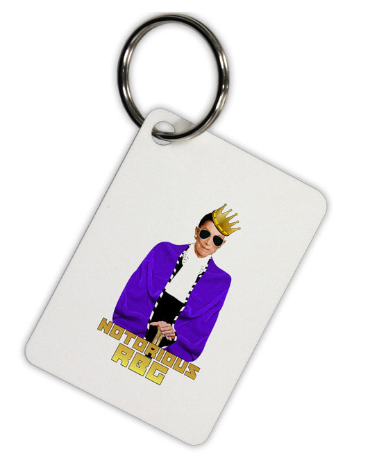 Notorious RBG Aluminum Keyring Tag by TooLoud-TooLoud-Davson Sales