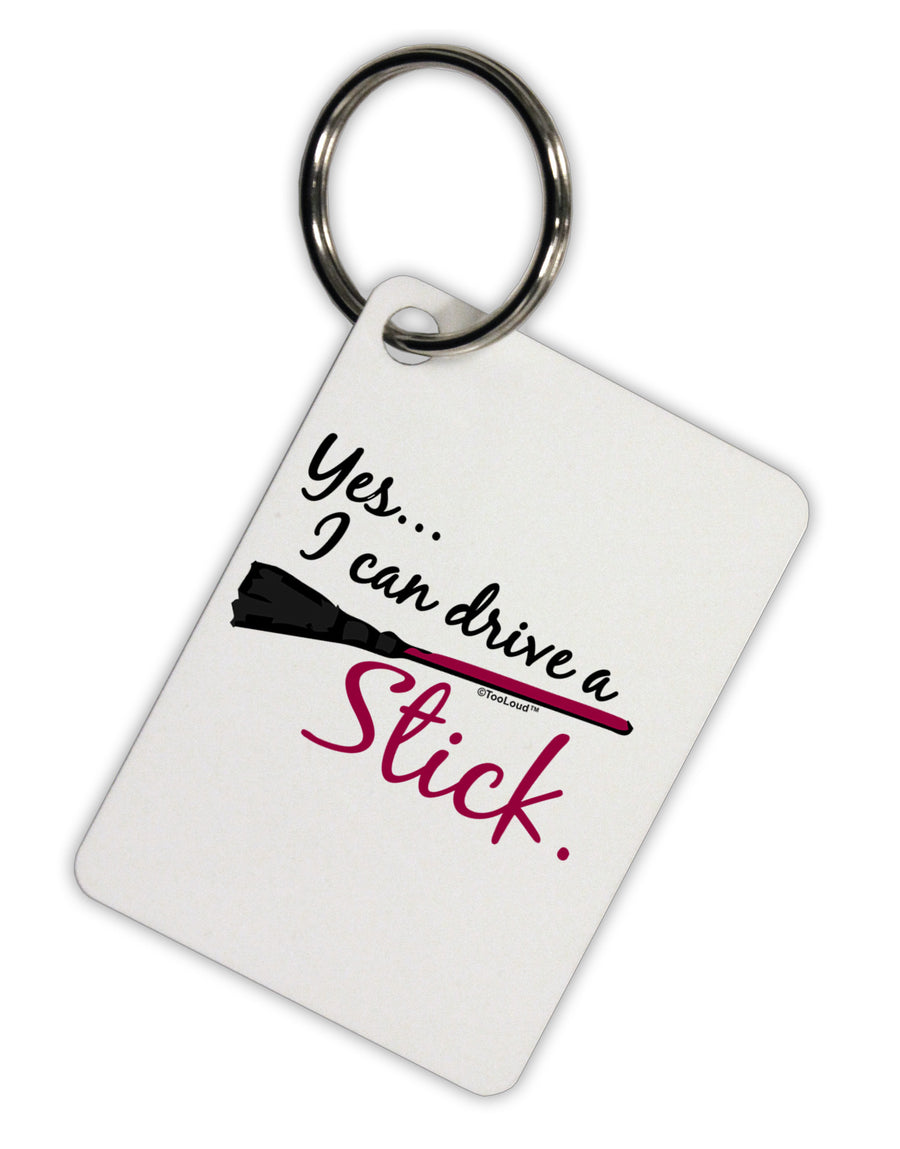 Drive Stick Pink Aluminum Keyring Tag-Keyring-TooLoud-White-Davson Sales