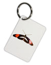 TooLoud Watercolor Butterfly Black Aluminum Keyring Tag-Keyring-TooLoud-White-Davson Sales