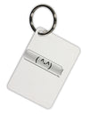 Happy FaceText Bubble Aluminum Keyring Tag-Keyring-TooLoud-White-Davson Sales