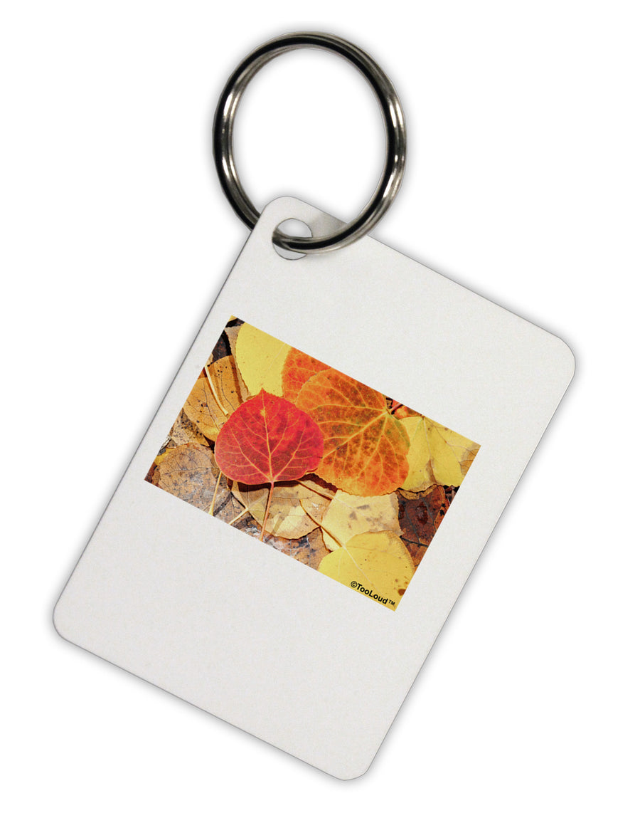 Colorado - Autumn Aluminum Keyring Tag-Keyring-TooLoud-White-Davson Sales