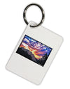 Colorado Rainbow Sunset Aluminum Keyring Tag-Keyring-TooLoud-White-Davson Sales