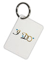 I Do - Groom Aluminum Keyring Tag-Keyring-TooLoud-White-Davson Sales