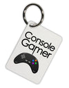 Console Gamer Aluminum Keyring Tag by TooLoud-Keyring-TooLoud-White-Davson Sales