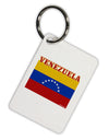 Venezuela Flag Aluminum Keyring Tag-Keyring-TooLoud-White-Davson Sales