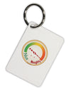 Naughty or Nice Meter Naughty Aluminum Keyring Tag-Keyring-TooLoud-White-Davson Sales