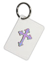 Easter Color Cross Aluminum Keyring Tag-Keyring-TooLoud-White-Davson Sales