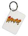 Onomatopoeia BAMM Aluminum Keyring Tag-Keyring-TooLoud-White-Davson Sales