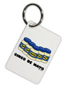 Cinco de Mayo - 5 Mayo Jars Aluminum Keyring Tag by TooLoud-Keyring-TooLoud-White-Davson Sales