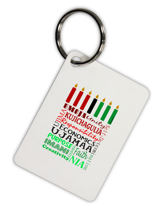 7 Principles Box Aluminum Keyring Tag-Keyring-TooLoud-White-Davson Sales